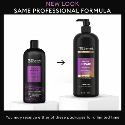 Tresemme Cruelty-free Keratin Repair Shampoo for Damaged Hair 28 fl oz - New