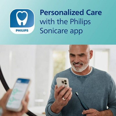 Philips Sonicare DiamondClean Smart 9300 Rechargeable Electric Toothbrush HX9903/15 Black - Imperfect Box