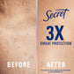 Secret Clinical 100HR Antiperspirant Deodorant for Women Stress Response 2.6 oz - Imperfect Box