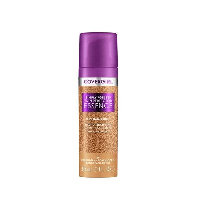 COVERGIRL Simply Ageless Skin Perfector Essence 50 Medium Tan 1 fl oz - Imperfect Container