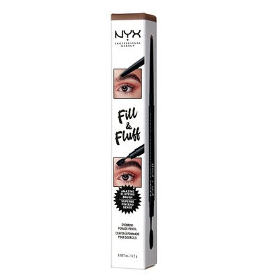 NYX Professional Makeup Fill & Fluff Eyebrow Pomade Pencil Auburn 0.007oz - Imperfect Box