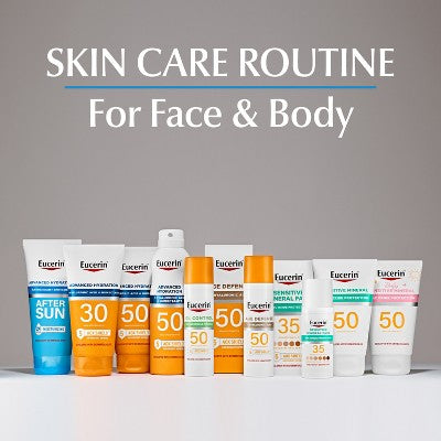 Eucerin Face Clear Skin Sunscreen Lotion SPF 50 2.5 fl oz - Imperfect Box