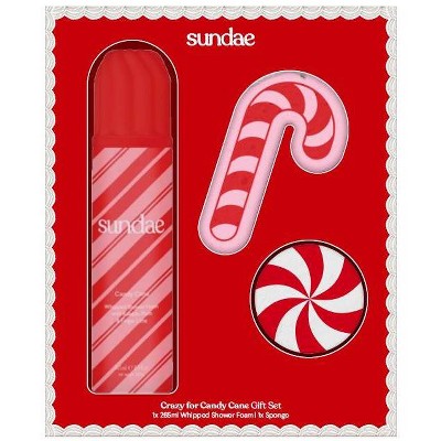 Sundae Gift Set Candy Cane 3ct - Imperfect Box