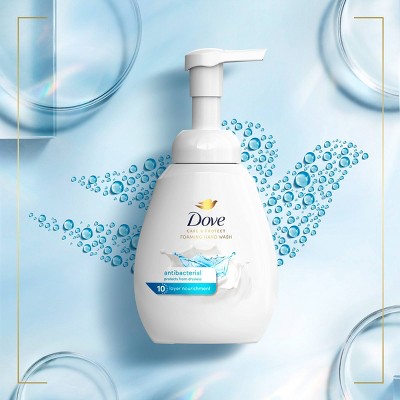 Dove Beauty Care &#38; Protect Antibacterial Foaming Hand Wash - Scented - 10.1 fl oz