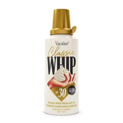 Vacation Classic Whip Glow SPF 30 4 fl oz - Imperfect Container