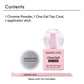 Dashing Diva Chrome Powder Kit Silver Chrome 3ct - Imperfect Box