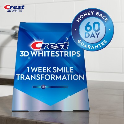 Crest 3D Whitestrips  At-home Teeth Whitening Kit - Imperfect Box