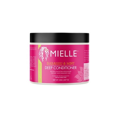Mielle Organics Babassu Mint Deep Conditioner 8oz - Imperfect Container