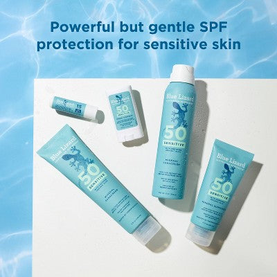 Blue Lizard Sensitive Mineral Sunscreen Spray SPF 50+ 5 oz - New