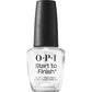 OPI Start to Finish Base Coat Top Coat Nail Strengthener 0.5 fl oz - New