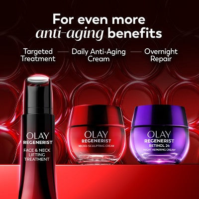 Olay Regenerist Lifting & Sculpting Face, Neck 1.7 fl oz - Imperfect Box