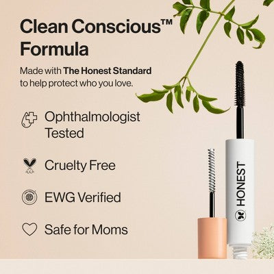 Honest Beauty Extreme Length Mascara + Lash Primer 0.81 fl oz/3pk - Imperfect Box
