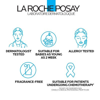 La Roche Posay Lipikar AP+ Face Wash 13.52 fl oz - Small Amount Missing