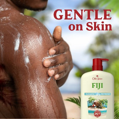 Old Spice Men's Body Wash Fresh/Tropical Scent 30 fl oz - Imperfect Container