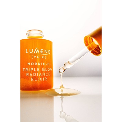Lumene Nordic-C Valo Triple Glow Radiance Elixir 1 fl oz - Imperfect Box