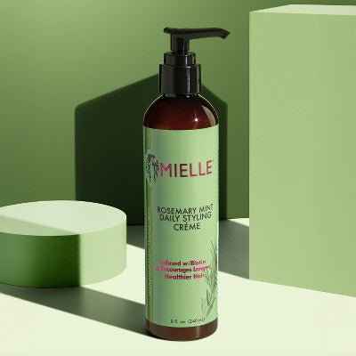 Mielle Organics Rosemary Mint Multi Vitamin Daily Styling Creme 8 fl oz - Imperfect Container