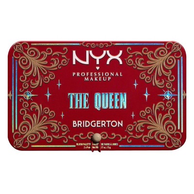 NYX Professional Makeup Bridgerton Royal Blush Buttermelt Blush Palette The Queen - Imperfect Conteiner