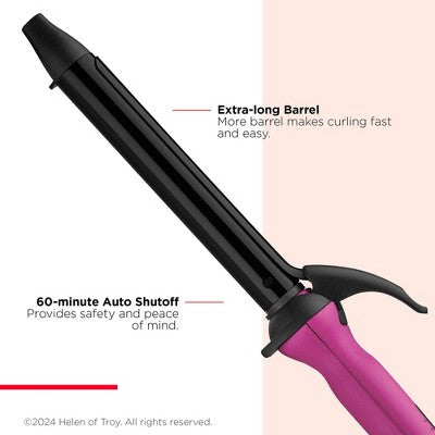 Revlon Easy Heat Precision Hair Curling Iron 1" - Imperfect Box