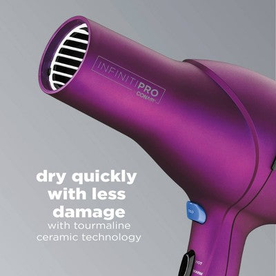 Conair Magenta Soft Touch AC Motor Salon Professional Hair Dryer 1875 Watts - Imperfect Box