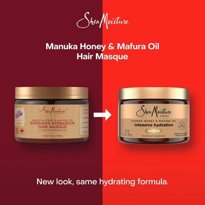 SheaMoisture Manuka Honey; Mafura Oil Intensive Hydration Hair Mask 11.5oz - New