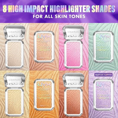 NYX Professional Makeup Buttermelt Powder Highlighter 15 U Butta Werk 0.17 oz - New