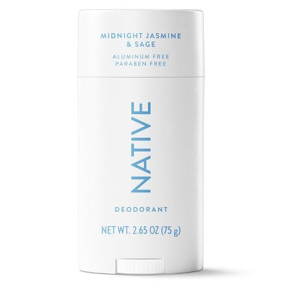 Native Solid Deodorant Midnight Jasmine & Sage 2.65oz - Imperfect Container