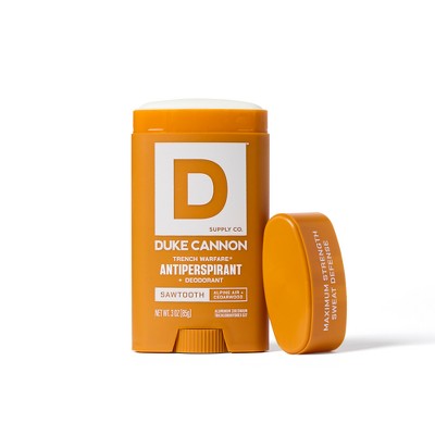 Duke Cannon Supply Co. Trench Warfare Deodorant Stick Sawtooth 3oz - Imperfect Container