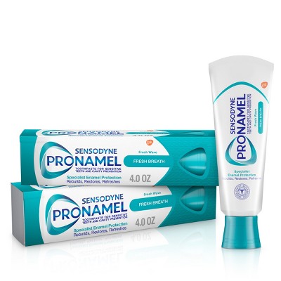 Sensodyne Pronamel Fresh Breath  Toothpaste Fresh Wave 2pk /4oz - Missing Box