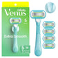 Venus Extra Smooth Value Pack Women's Razor + 5 Razor Blade Refills - Imperfect Box