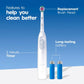 Oral-B ProClean Battery Electric Toothbrush Whitening Clean White - New