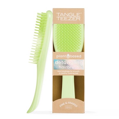 Tangle Teezer Fine & Fragile Plant Detangling Hair Brush Cool Matcha - Imperfect Box