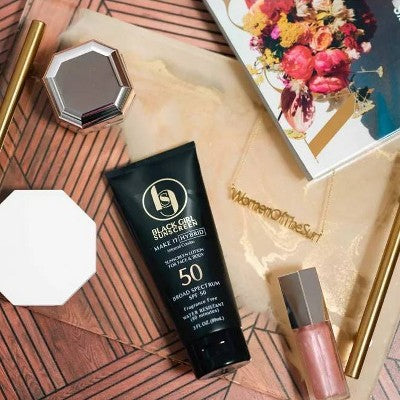 Black Girl Sunscreen Make it Hybrid with Zinc and Lavender Sunscreen SPF 50 3 fl oz - Imperfect Container