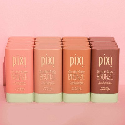 Pixi On The Glow Bronze Tinted Moisturizer Stick Bronzer Beach Glow 0.6oz - Imperfect Box