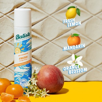 Batiste Fresh Breezy Citrus Dry Shampoo 3.81oz - New