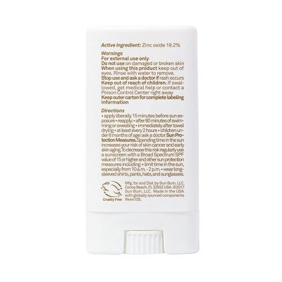 Sun Bum Mineral Face Stick Sunscreen SPF 50 0.53oz - Imperfect Box