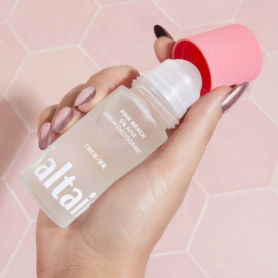 Saltair Pink Beach Serum Gel Deodorant 5% AHA 1.7floz - New