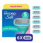 Schick Hydro Silk Sensitive Women's Razor Blade Refills 6 ct - Imperfect Box