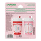 Lip Smacker Holiday Cafe Lip Balm Trio Hot Chocolate Eggnog & Marshmallow 3ct - Imperfect Box
