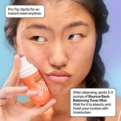 Bubble Skincare Bounce Back Balancing Toner Mist 1.8 fl oz - Imperfect Box