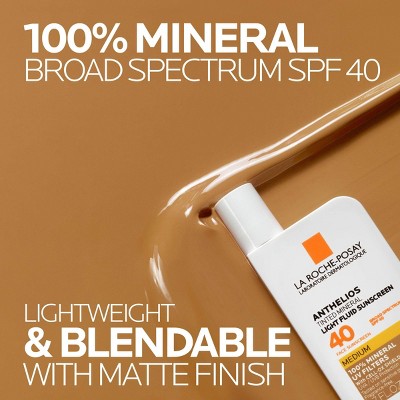 La Roche Posay Anthelios 40 Tinted Mineral Light-Fluid Sunscreen 1.7 fl oz - Imperfect Box