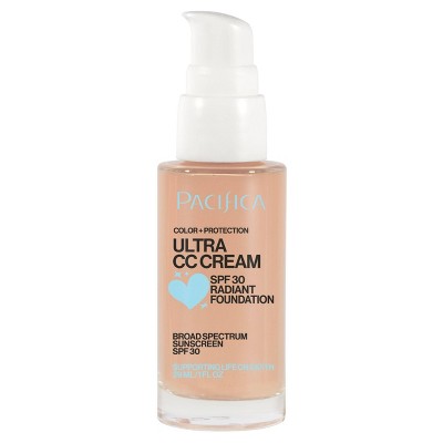 Pacifica Ultra CC Cream Radiant Foundation Warm/Light 1 fl oz - Imperfect Box