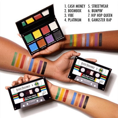 Black Radiance Cross Colors Playlist Eyeshadow Palette 0.37oz - Imperfect Box