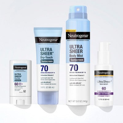 Neutrogena Ultra Sheer Face Stick SPF 60 - Imperfect Box