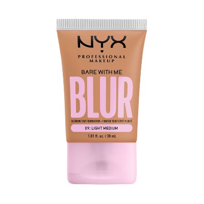 NYX Professional Makeup Bare With Me Blur 09 Light Medium 1.01 fl oz - Imperfect Container