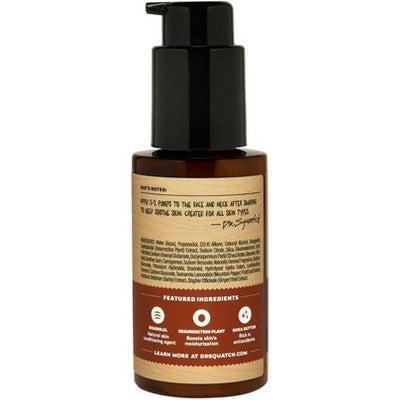 DR. SQUATCH Men's Natural Soothing Post Shave Wood Barrel Bourbon 2.5 fl oz - New