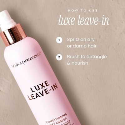 BEACHWAVER Co. Luxe Leave-In Conditioning Detangler 6 fl oz - New