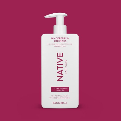 Native Blackberry & Green Tea Strengthening Hair Shampoo 16.5 fl oz - New