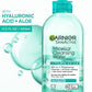 Garnier SkinActive Replumping Hyaluronic Acid/Aloe Micellar Cleansing Water 23.7 fl oz - Imperfect Container