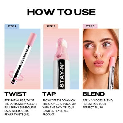 Sacheu Cheek STAY-N I'm Cute 0.34 fl oz - New