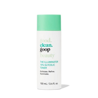 good.clean.goop beauty The Illuminator 10% Glycolic Toner with Kombucha Tea Ferment and Snow Mushroom Extract 3.4 fl. oz. - Imperfect Box